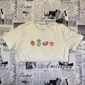 Mighty Fine Pacsun fruit crop top
